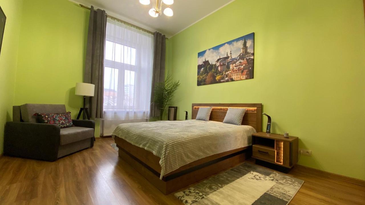 Lublinbnb - Exclusive Family Apartment ------ In The Heart Of Lublin -------------------------------- Bedroom & Living Room & Kitchen المظهر الخارجي الصورة